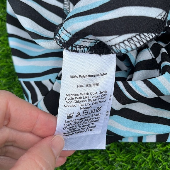 DKNY Zebra Print Pants size small - Picture 7 of 7